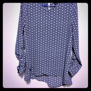 DONATED High-low blouse